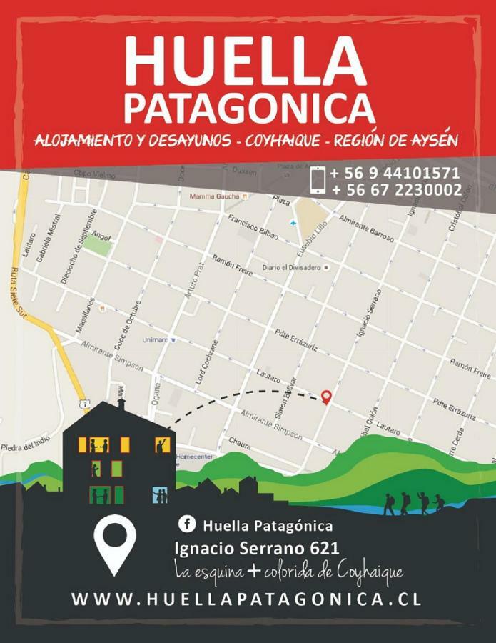 קויאיקה Hostal Esquina Patagonica מראה חיצוני תמונה